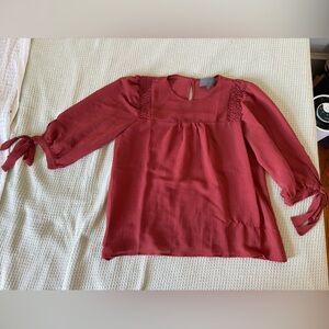 Sunday in Brooklyn Red Blouse